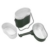 Military Mess Tin Multifunction Nonslip Durable Food Grade Aluminium 180℃