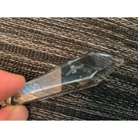 Waterford NEW SIGNED WATERFORD CRYSTAL AVOCA CHANDELIER PRISM  DROP REPLACEMENT  4"