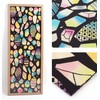 KOMESICHI COLLECTION Airashika Japanese Miscellaneous Goods Chusen-dyed Tenugui "Crystal" 13.0