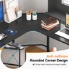 soges 59inches x 59inches L Shaped Desk Computer Desk Multifunctional