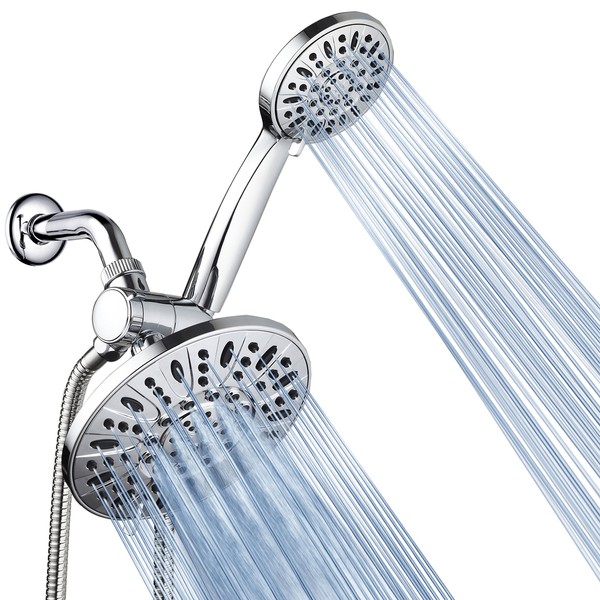 AquaDance 7" Premium High Pressure 3-Way Rainfall Combo for The