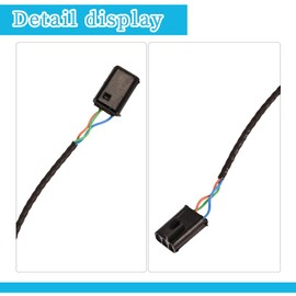 Magimaker Automatic Transmission Gear Shifter Lever with Connector 5C3Z7210AAA Compatible with Ford Excursion 2000-2003, Ford F-250 F-350 F-450 F-550 Super Duty 1999-2005