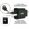 Wasabi Power USB Wall Charger (US Plug, 2-Port, 3.1A)