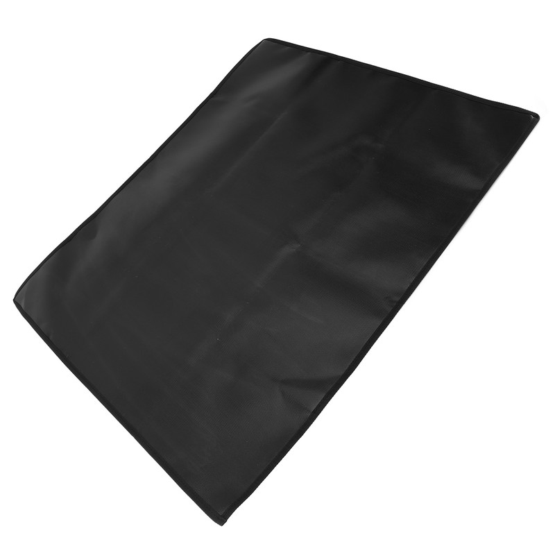 Under Grill Mat Double Sided Rectangular Silicone Fireproof Grill Pad