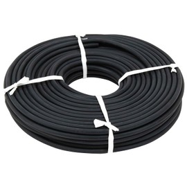 Mytee Products 3/8" x 150' Natural Rubber Rope - Solid Core Rubber Bungee Cord for Industrial and Home Use, Tie-Down