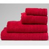 Luxury linenHall 650gsm Plain Cherry Red Bath Towel (SEE SIZE