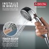 DELTA FAUCET 75701C 7-Setting Hand Shower, Chrome