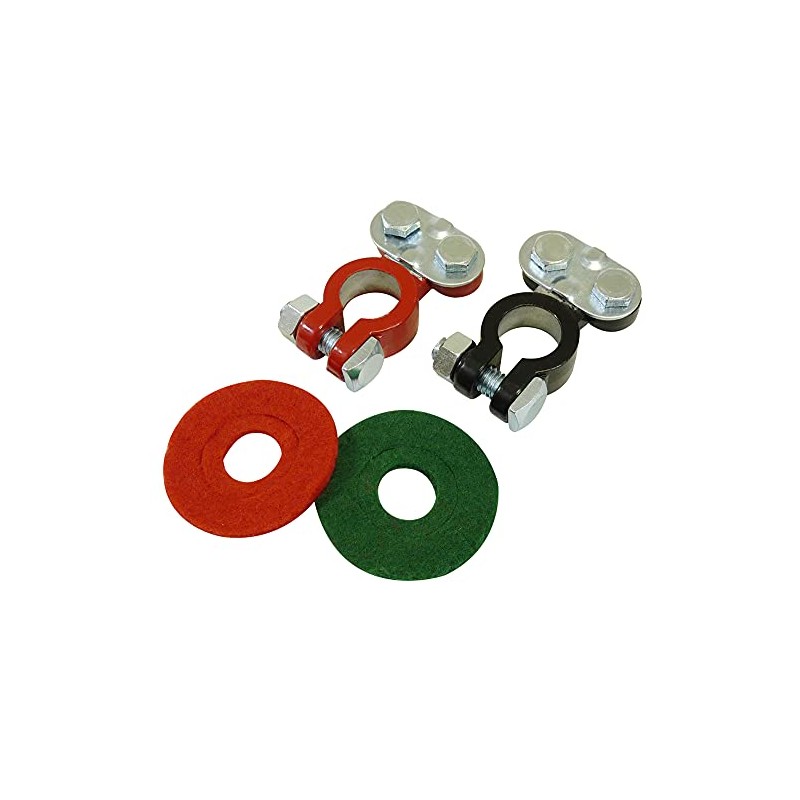 Schumacher Electric Zinc-Plated Top Terminal and Post Washer Set, 3X