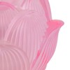 LED Flower Lamp Imitation Glass Yellow Light Electronic Candle Lotus