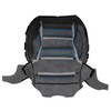 Priprilod Perforated Black Leather Driver Bottom Replacement Seat Cover Compatible