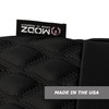MODZ® RC Custom Golf Cart Rear Seat Covers - Black