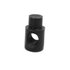 sourcing map Chainsaw Tension Adjuster Screw Nut Black 2pcs for