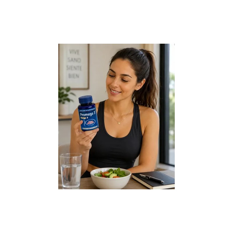 Suplemento Alimenticio Omega 3, Aceite De Salmón 60 Cáps