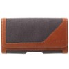 DFV mobile - Holster Etui mit Horizontalem Metallen Gürtelschlaufen Case