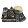 Steampunk Thermal Steam Engine and Light Source Powered Locomotive Train
