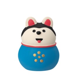 Deco Corporation concombre ZCB-47471 Mamofuku Mascot, Lucky Inu, Size: Approx. W2.3 D2 H2.8