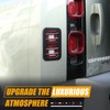 Bekantogy Car Rear Light Cover Compatible with Land Rover Defender