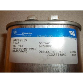 HQRP 15uf Capacitor AC Electric Motor Run Start HVAC Blower Compressor Furnace GE