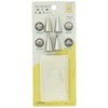 DELISH KITCHEN Pearl Metal Pastry Bag 2 Piece Nozzle Set CX-43