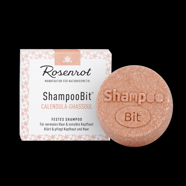 Rosenrot ShampooBit® Calendula-Ghassoul Shampoo, 60 g
