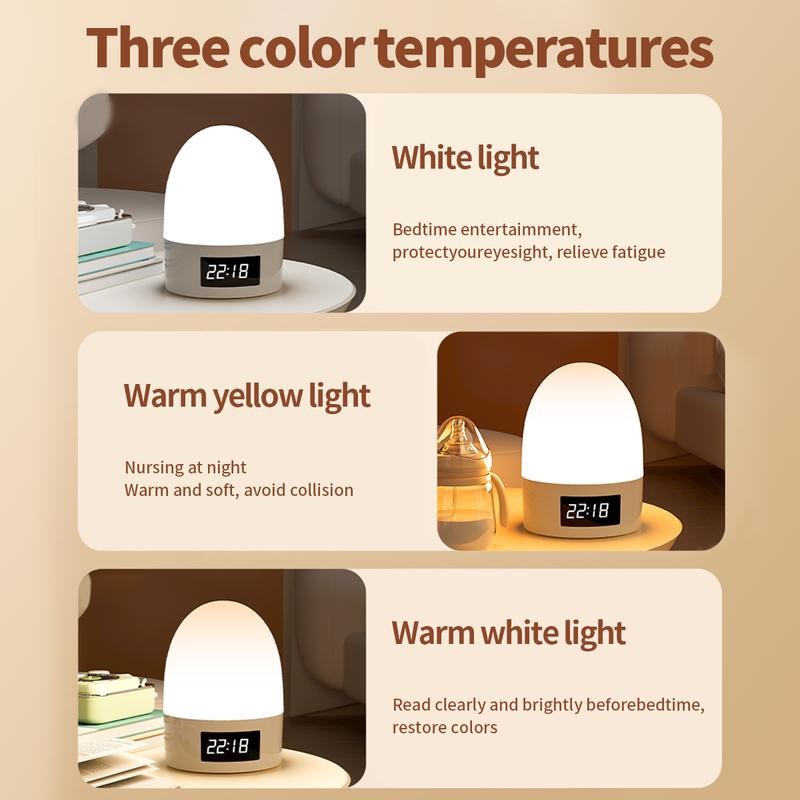 USB Power Lamp Multi-functional Portable Night Light Rechargeable Remote Control