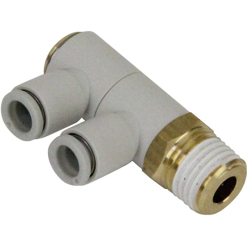 SK11 One-Touch Pipe Fitting Double Universal Elbow for 0.2 inch