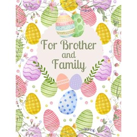Greeting Card Treasured Thoughts That Warm The Heart Are Wished For A Wonderful Brother And Family Happy Easter