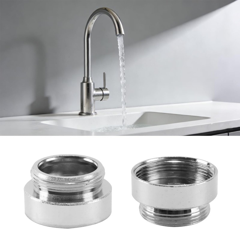 Ludom Receptacle Adaptor Transition Piece for Tap Spouts 22mm Male