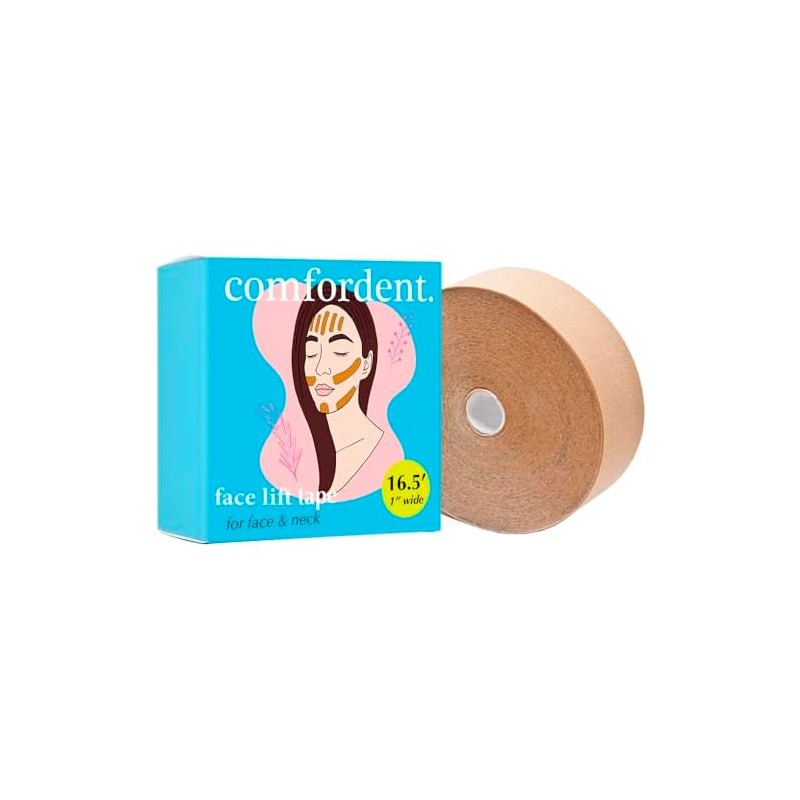 Kinesio - Cinta para levantamiento de cara y cuello, liberación