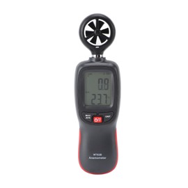 Digital Anemometer Bluetooth Handheld Wind Speed Temperature Wind Chill Measurement Gauge with Backlit Display
