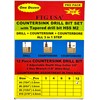 FTG USA Countersink Drill Bit Set 12 Pc #4 (7/64")
