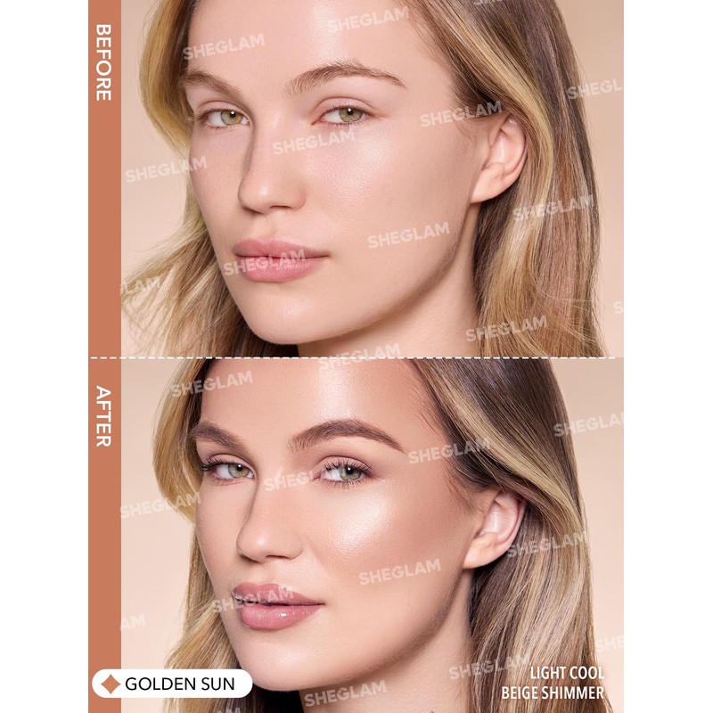 SHEGLAM Sun Beam Shimmer Liquid Bronzer-Golden Sun