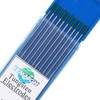 TEN-HIGH Pure TIG Tungsten Electrodes(WP Green), 1.6mm x150mm 10pcs Pack.