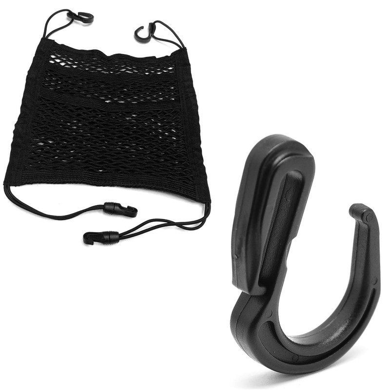 Surf turtle Plastic S Hook Clips 12 PCS Nylon Net