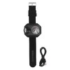 Wrist Flashlight Waterproof Rechargeable 5 Modes Watch Flashlight with Compass
