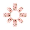 OHWODA Spring Press on Nails Short Square False Nails with