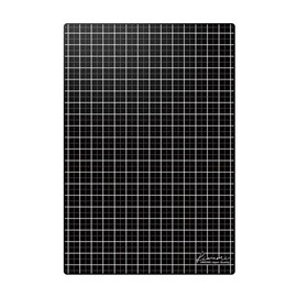 Kyoei Plastic Underlayment Writing Mat A5 Black Square WMS-A5-BL