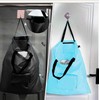 Washable and foldable square storage bag for dirty clothes, travel