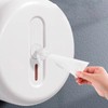 Toilet Paper Dispenser Plastic Wall Mounted Auto Cut Off Waterproof