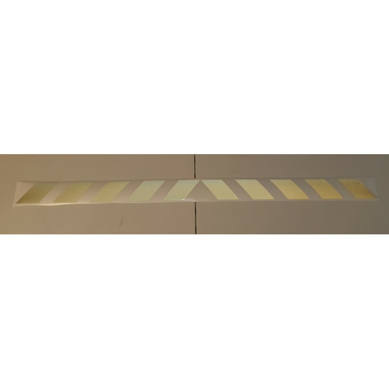 NIKKALITE Reflective Rear Bumper Chevron Stripe High Visibility Vinyl Decal