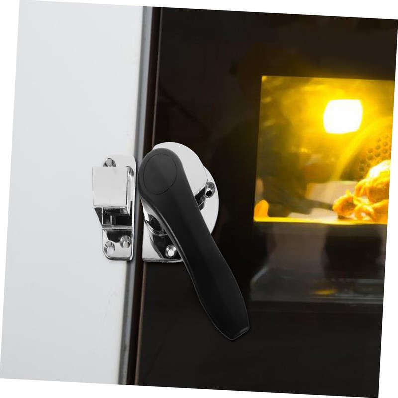 SHINEOFI 1 Set Heavy Duty Freezer Door Latch Handle Durable