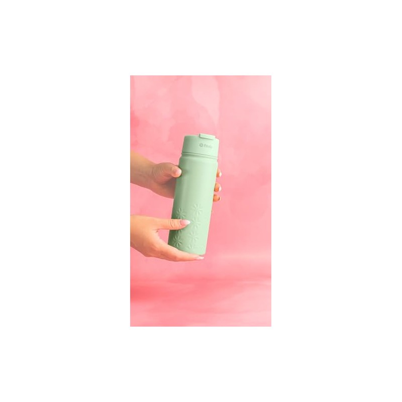 fitvia Thermal Flask "Mint" 500 ml Stainless Steel, Integrated Tea