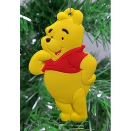 100 Acre Woods Pooh Bear Christmas Ornament (Unique Shatterproof Plastic Design)