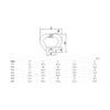 304 Stainless Steel Eye Nut M20 Triangle Ring Shape Lifting
