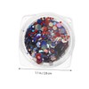 Healvian Nail Sequins Star-Shaped Nail Ornaments for Manicure Decorations Safe