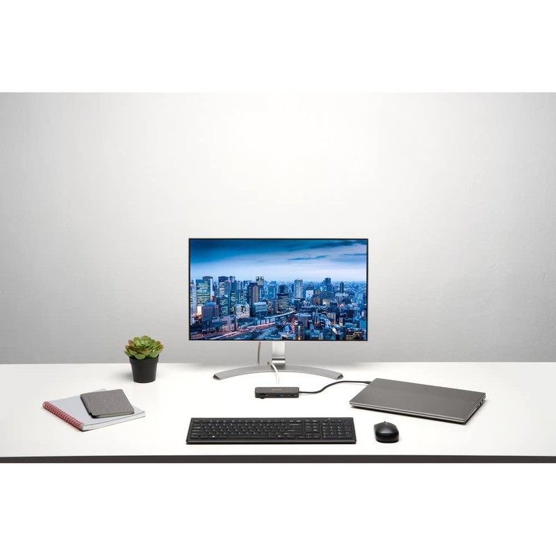 Kensington SD1650P USB-C 4K estación de Acoplamiento con Paso de