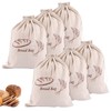 LDXDRU Set of 6 30 x 38 cm Linen Bread