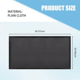 Merdege Car Sunroof Breathable Mesh, Foldable Camping Accessories, No Tool Installation, 39x25.5In Universal Automotive Sunroof Sun Protection (Black)