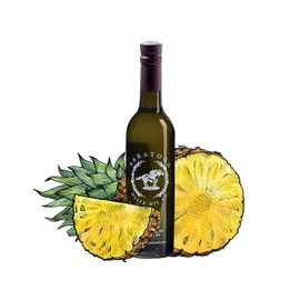 Saratoga Olive Oil Company Golden Pineapple White Balsamic Vinegar 375ml (12.7oz)