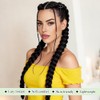 2 Pack Braid Ponytail Extension With Elastic Tie 26 Inch